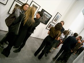 ENGLAND, East Sussex, Brighton, University gallery photography exhibition as part of the 2008