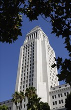 USA, California, Los Angeles, City Hall building