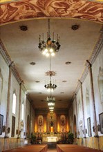 USA, California, Santa Barbara, "Church interior, Mission Santa Barbara"