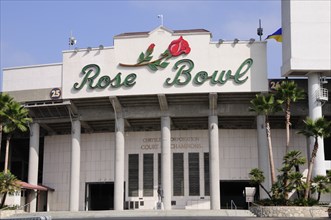 USA, California, Los Angeles, Pasadena Rose Bowl stadium entrance