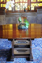 USA, California, Los Angeles, "Dining Room furniture design by Greene & Greene, The Gamble House,