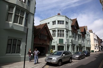 ENGLAND, East Sussex, Brighton, "Ship Street, Hotel du Vin."
