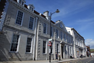 ENGLAND, East Sussex, Lewes, "High Street, Crown Court Building."