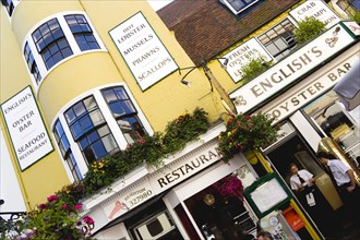 ENGLAND, East Sussex, Brighton, The Lanes Englishs Oyster Bar and Seafood Restaurant exterior with