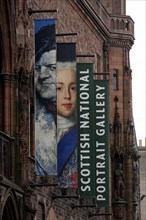 SCOTLAND, Lothian, Edinburgh, Exterior of the Scottish National Portrait Gallery in Queen Street