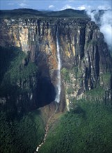 Venezuela, Bolivar State, Canaima National Park, Angel Falls or Kerepakupai Merú in the indigenous