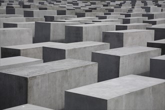 Germany, Berlin, Stele, Holocaust Memorial.