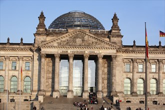 GErmany, Berlin the Reichstag building.