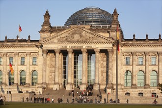 Germany, Berlin, the Reichstag building.