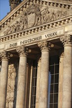 Germany, Berlin, the Reichstag building.