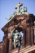 Germany, Berlin, Detail of the Berliner Dom Cathedral.