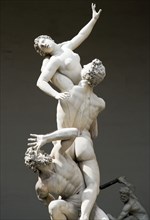 ITALY; Tuscany; Florence; Copy of the 16th century Rape of The Sabine Women by Giambologna in the