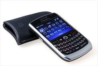 COMMUNICATIONS, Telephones, Mobile, Blackberry Curve 8900 Smart Phone.