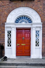 IRELAND, County Dublin, Dublin City, Georgian Doorway.