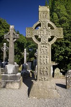 IRELAND, County Louth, Monasterboice Monastic Site, St Muiredachs Cross  Named after a 10th century