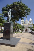 VENEZUELA, Margarita Island, Porlamar, C Vellazquez and C Manno, Simon Bolivarís sculpture at