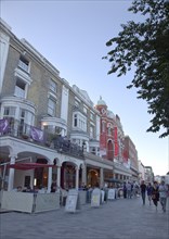 England, East Sussex, Brighton, New Road, Exterior or the Theatre Royal at night.