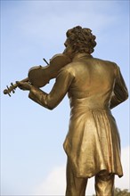 Vienna, Austria. Johann Strauss statue in the Stadtpark. Austria Austrian Vienna Wien Viennese