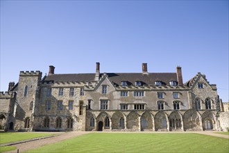 Battle, East Sussex, England. Abbots Great Hall and Library next to the Abbey. England English UK