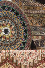Selcuk, Izmir Province, Turkey. Ephesus. Kilims flat tapestry woven carpets or rugs for sale to
