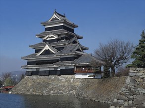 Chubu Province, Honshu, Japan. Matsumoto-Jo Castle. Japan Japanese Nippon Nihon Asia Asian Honshu