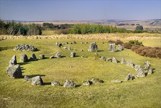 Beaghmore, County Tyrone, Ireland. Stone Circles complex of early Bronze Age megalithic features
