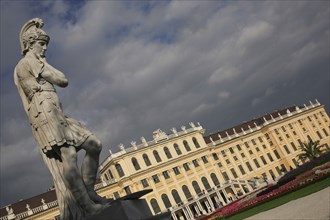 Vienna, Austria. Roman statue in the gardens of the Schonbrunn Palace Austria Austrian Vienna Wien