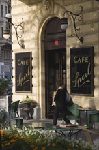 Vienna, Austria. Mariahilf District Cafe Sperl the preferred cafe of Adolf Hitler. Exterior with