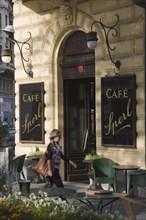 Vienna, Austria. Mariahilf District Cafe Sperl the preferred cafe of Adolf Hitler. Exterior with