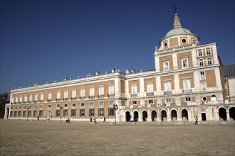 Spain, Madrid State, Aranjuez, The Palacio Real or Royal Palace.