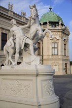 Statue of a horse tamer at Belvedere Palace. Photo : Bennett Dean