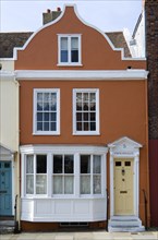 A 17th Century house named Trincomalee in Lombard Street in Old Portsmouth with Dutch style gables.