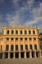Schonnbrunn Palace. Part view of exterior facade. Photo : Bennett Dean