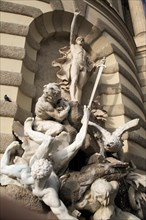 Statue at the Hofburg Palace. Photo: Bennett Dean