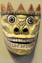 Mexico, Bajio, Zacatecas, Day of the Dead masks Museo Rafael Coronel Dia se los Muertos. 
Photo :