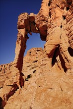 USA, Nevada, Valley of Fire State Park, Elephant shape rock formation. 
Photo : Hugh Rooney