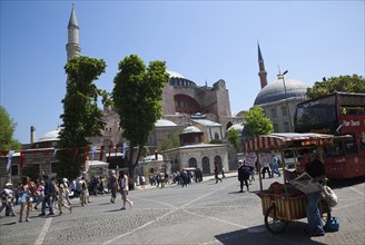 Turkey, Istanbul, Sultanahmet Ayasofya Muzesi Hagia Sofia Museum. 
Photo : Stephen Rafferty