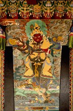 ART IN BUDDHIST MONASTERIES OF SIKKIM INDIA - PAINTED WALLS