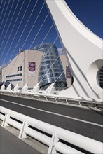 Ireland, County Dublin, Dublin City, North Wall Quay CCD convention centre designed by architect