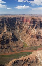 USA, Arizona, Grand Canyon, Aerial view of the western Grand Canyon. 
Photo : Chris Penn
