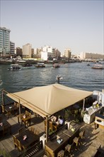 View from cafe across the Creek to Deira side.