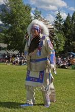 Buckskin Dance at the Blackfoot Arts & Heritage Festival Pow Wow organized by Parks Canada and the Blackfoot Canadian Cultural Society This dance is only for Blackfoot Chiefs and Elders and is a slow ...