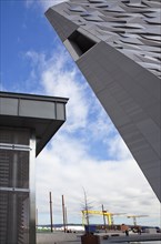 Titanic Quarter Visitor centre designed by Civic Arts & Eric R Kuhne.