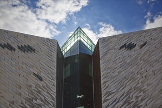 Titanic Quarter Visitor centre designed by Civic Arts & Eric R Kuhne.
