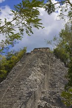 The Nohoch Pyramid.