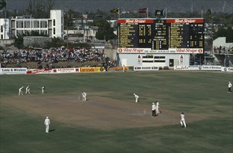 West Indies, Jamaica, Kingston, West Indies V Australia test series at Sabina Park cricket ground..