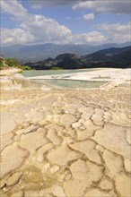 Mexico, Oaxaca, Hierve el Agua, Limestone pools.. Photo : Nick Bonetti