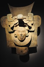 Mexico, Federal District, Mexico City, Museo Nacional de Antropologia Urn 100 BC-200 AD from Monte