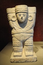 Mexico, Federal District, Mexico City, Museo Nacional Antropologia Atlantes 1000-1250 AD found at