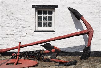 Ireland, County Cork, Kinsale, Anchor displayed at the regional museum. Photo : Hugh Rooney